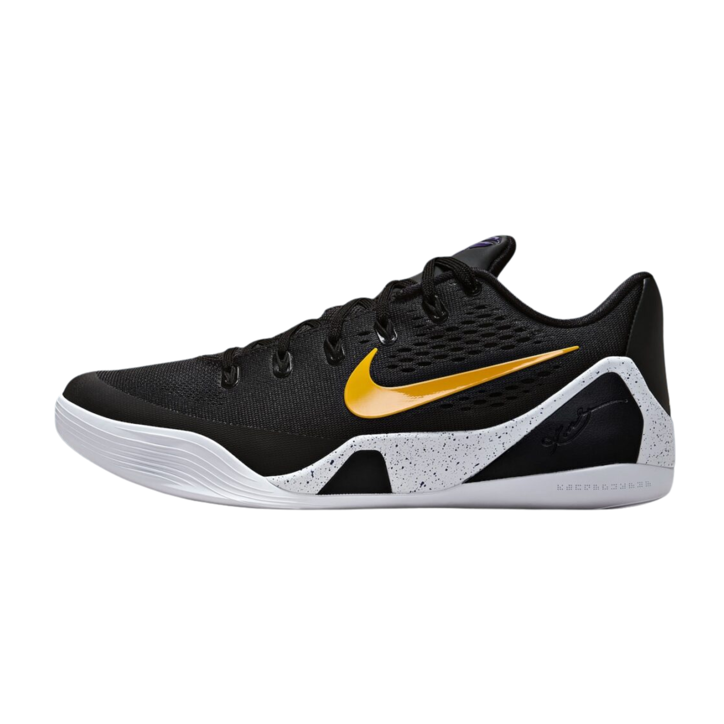 Kobe 9 Low EM Protro - BLACK UNIVERSITY GOLD