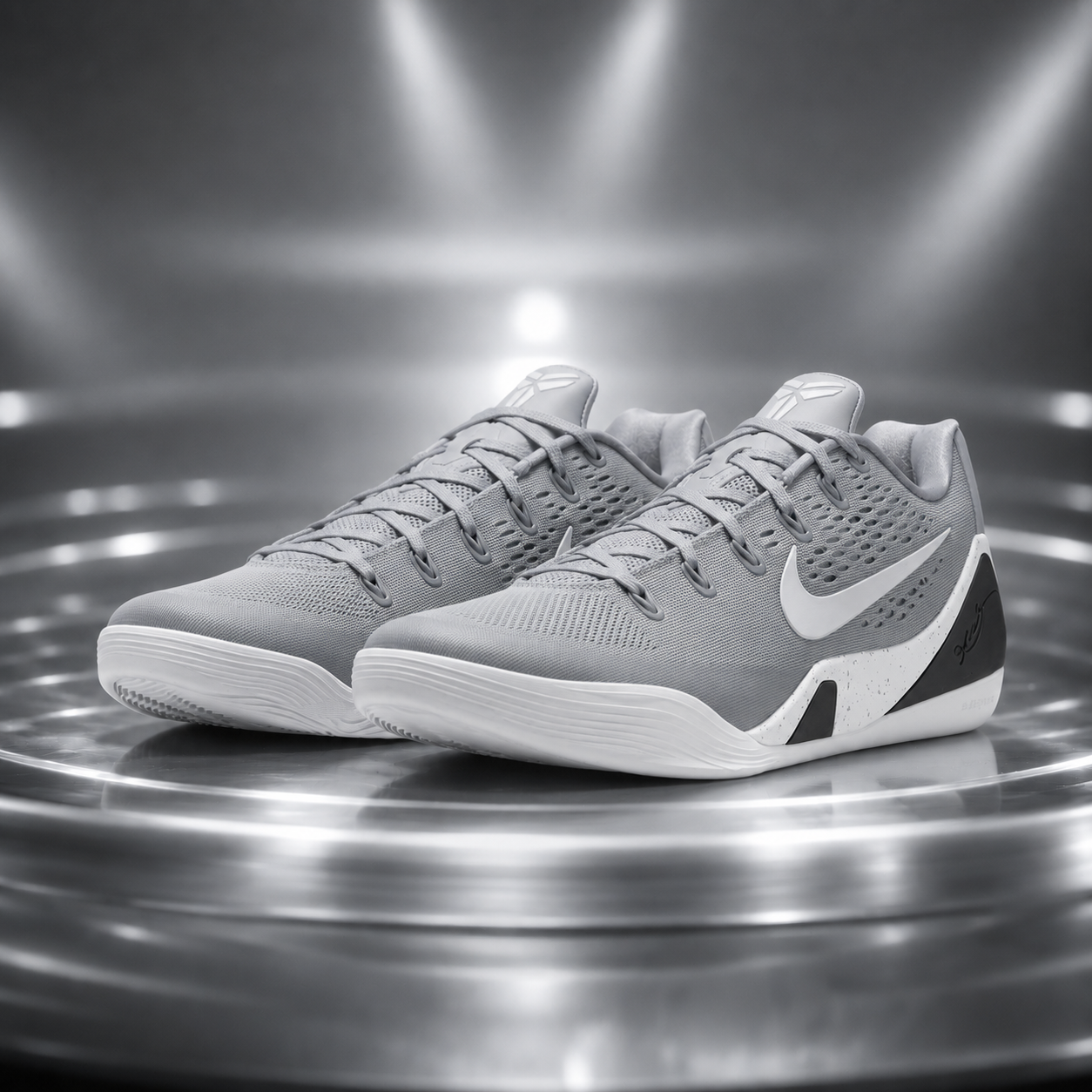 Kobe 9 Low EM Protro - WOLF GREY